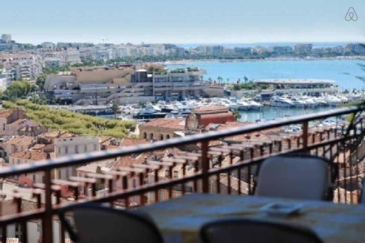 Appartement F3 Vue Mer Et Croisette Cannes Buitenkant foto